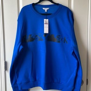 NWT Men’s Calvin Klein Jeans sweatshirt in Lapis blue XXL